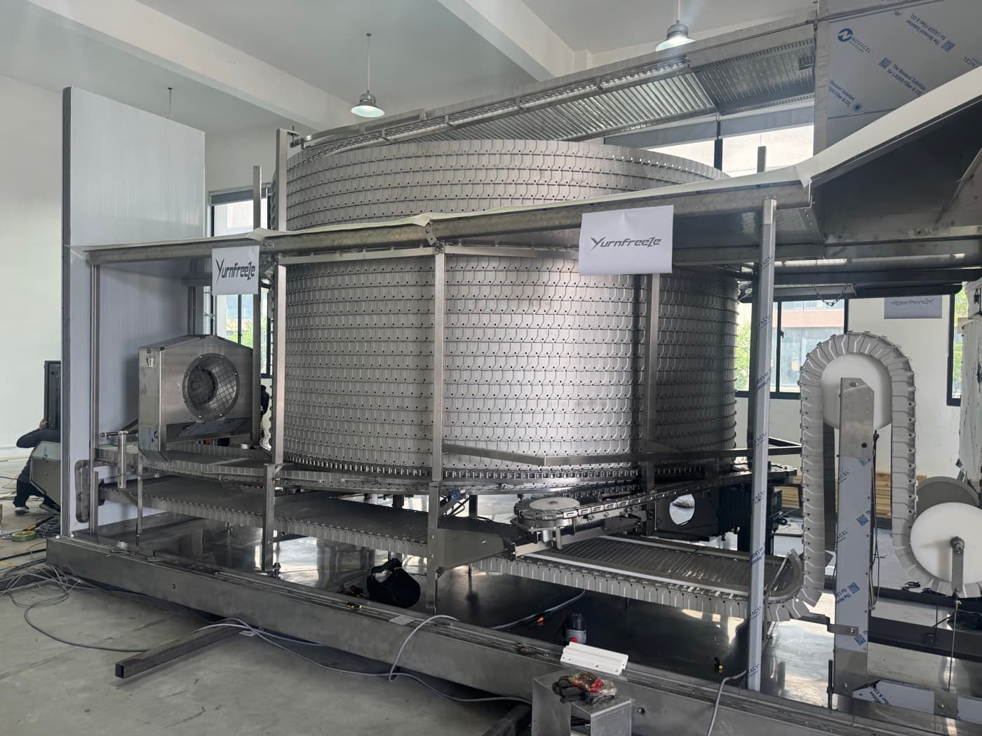 IQF spiral freezer