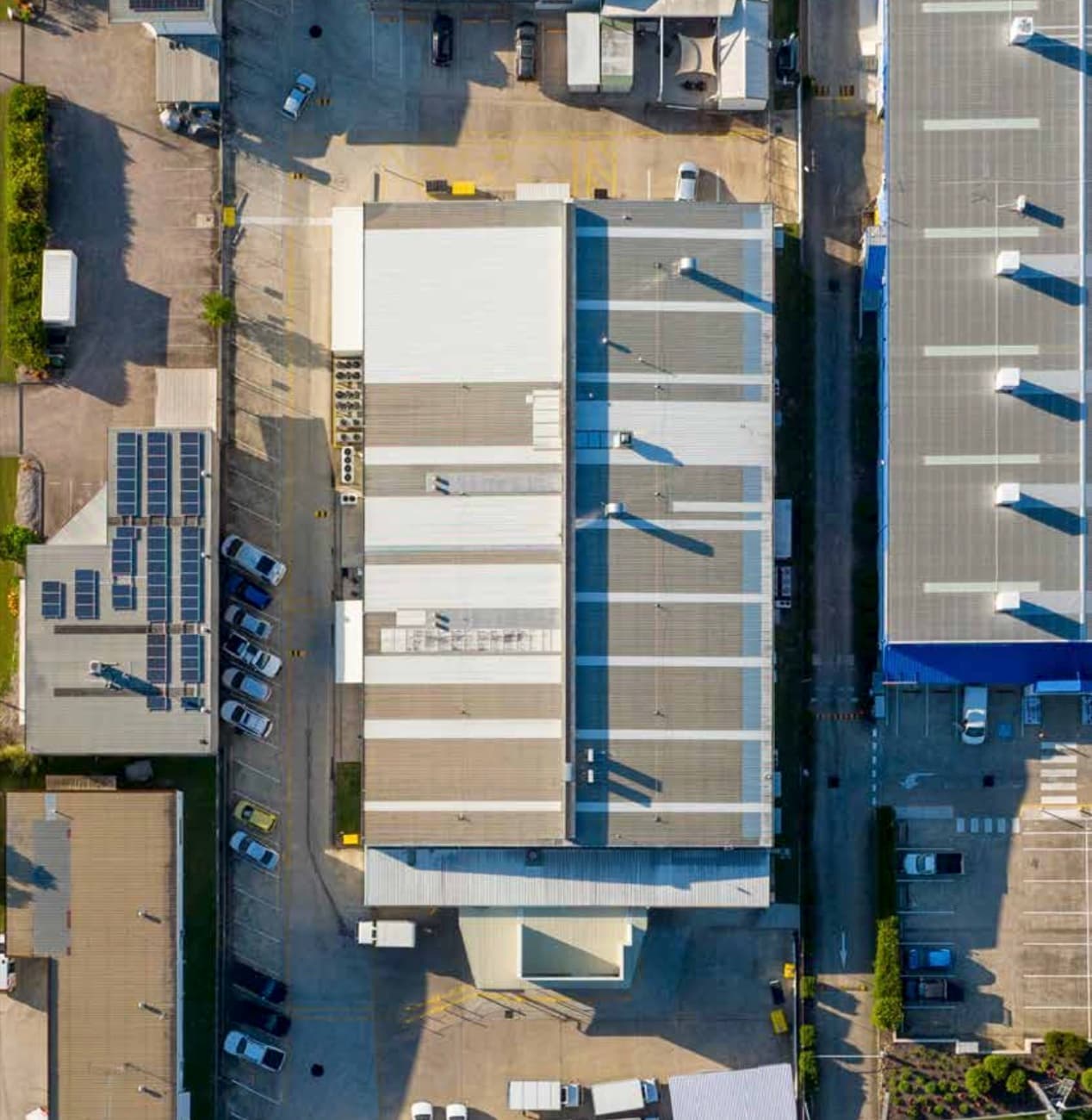 From above